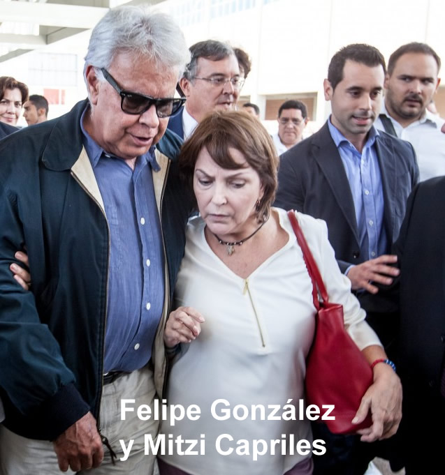 Felipe-González-con-Mitzi-de-Ledezma